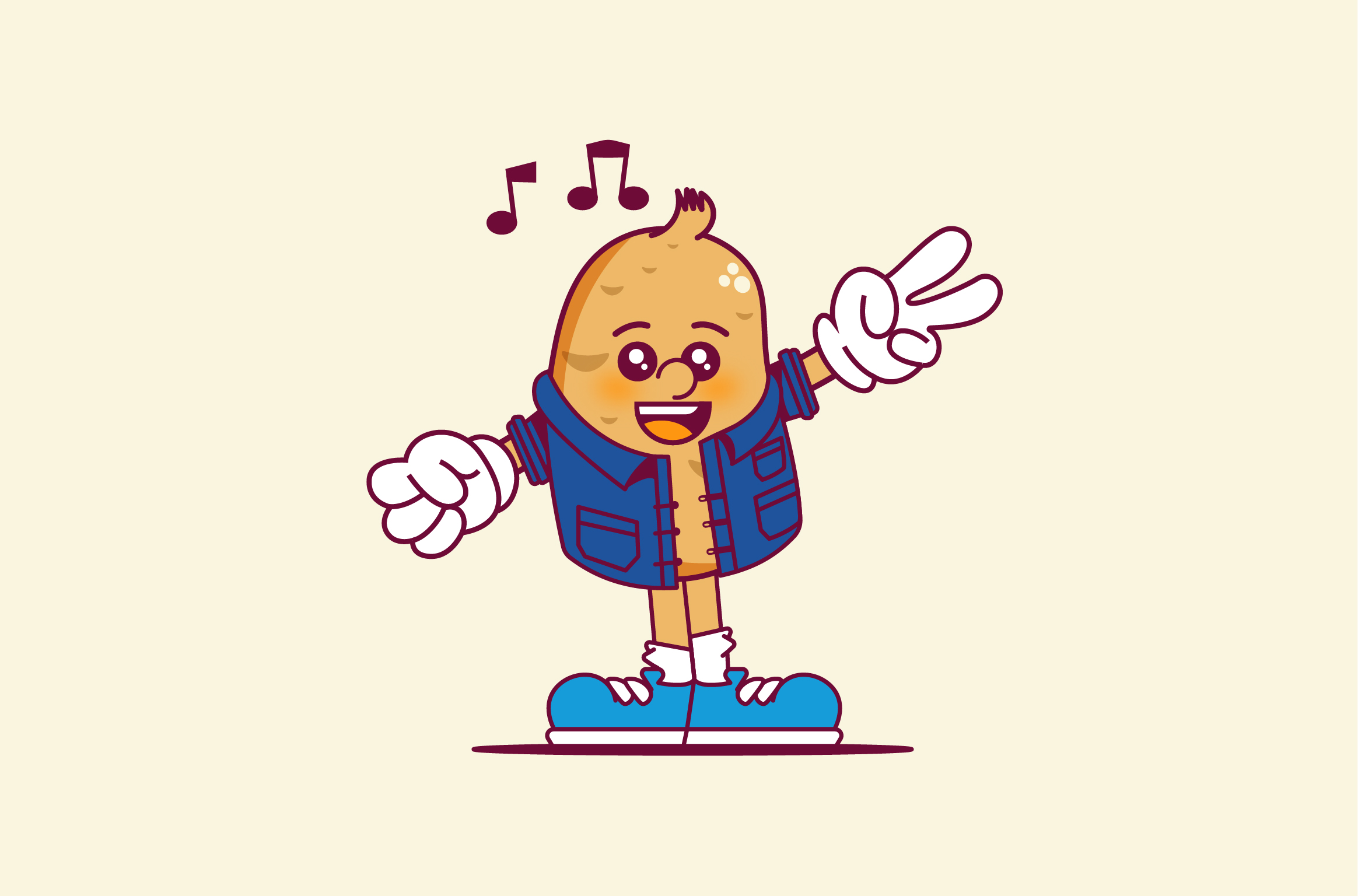 Mascotte Patatò